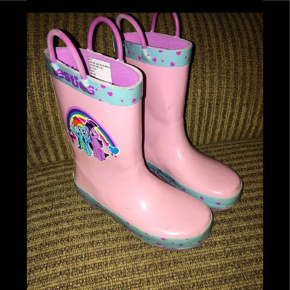 my little pony rain boots